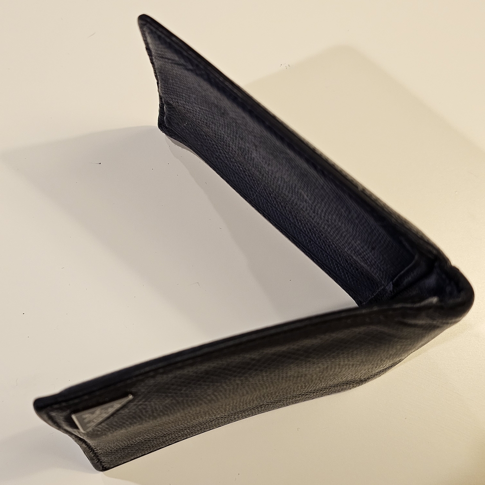 Prada Men's Anthracite Saffiano Leather Bifold Wallet - Picture 12 of 15